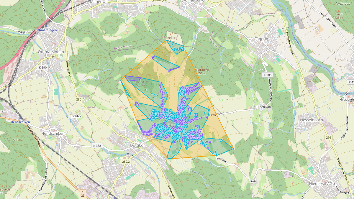 LEG Hägglingen (AG) – Netzgebiet 1