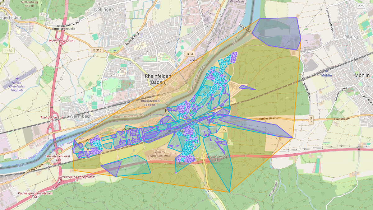LEG Rheinfelden (AG) – Netzgebiet 1