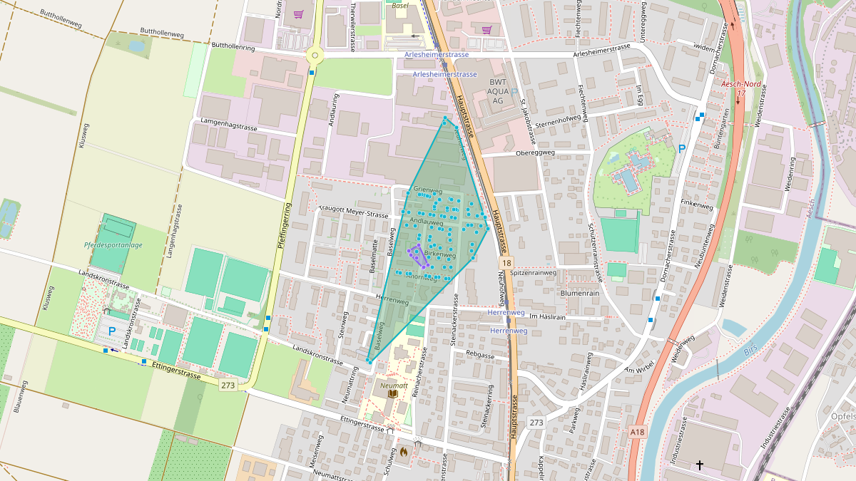 LEG-Potenzial-Karte von Quartier-LEG Chäppelirain