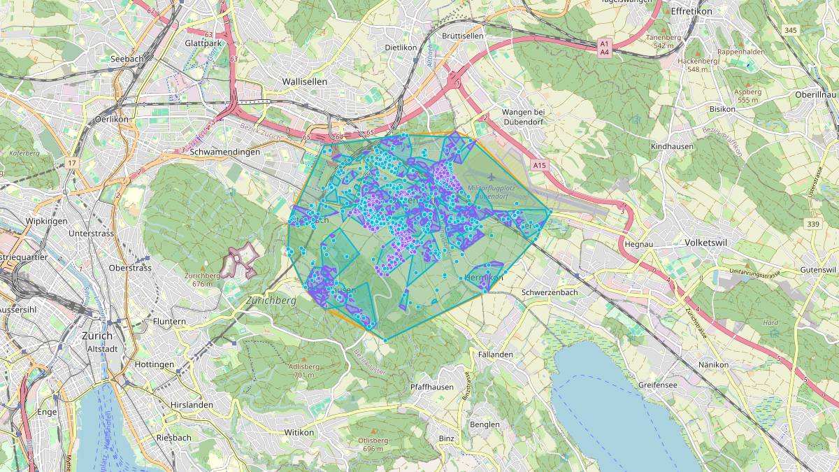 LEG Dübendorf (ZH) – Netzgebiet 1