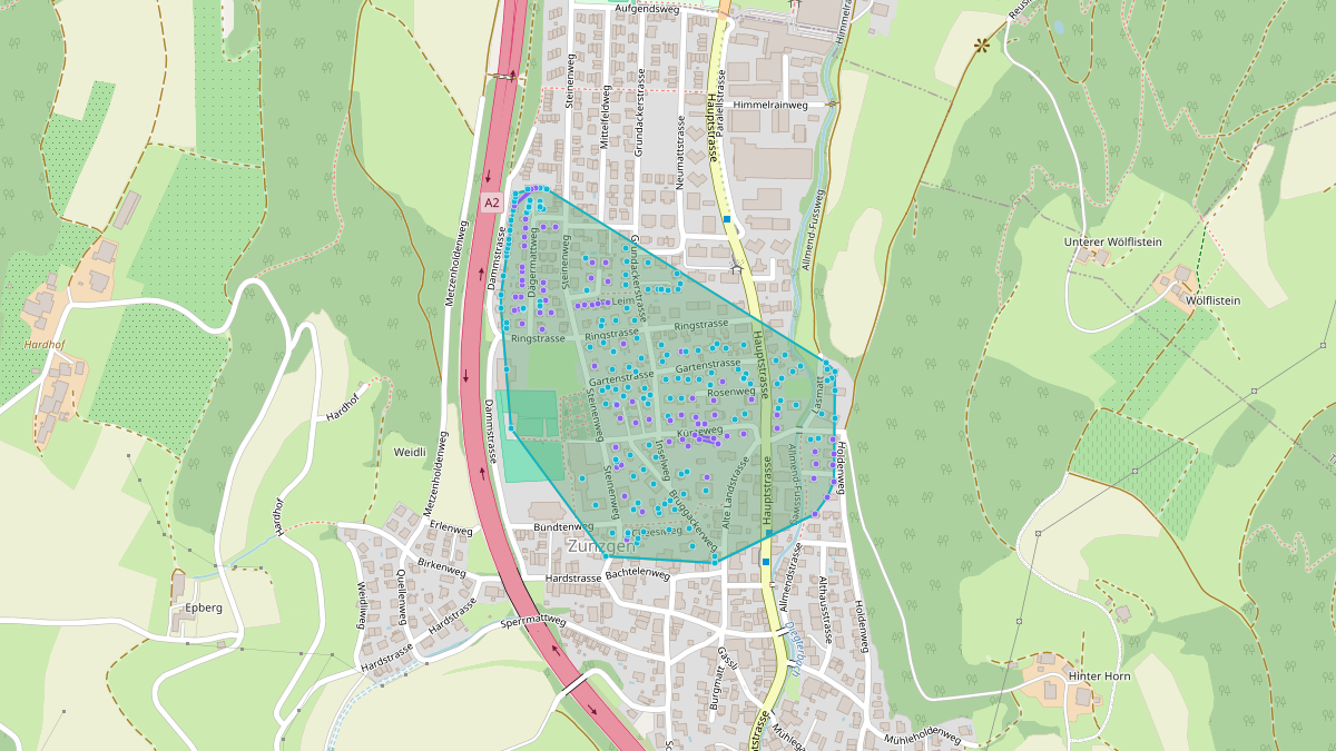 LEG Zunzgen (BL) – Quartier Grundackerstrasse 3b, Zunzgen