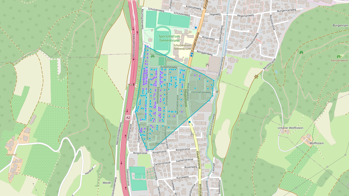 LEG Zunzgen (BL) – Quartier Grundackerstrasse 42, Zunzgen