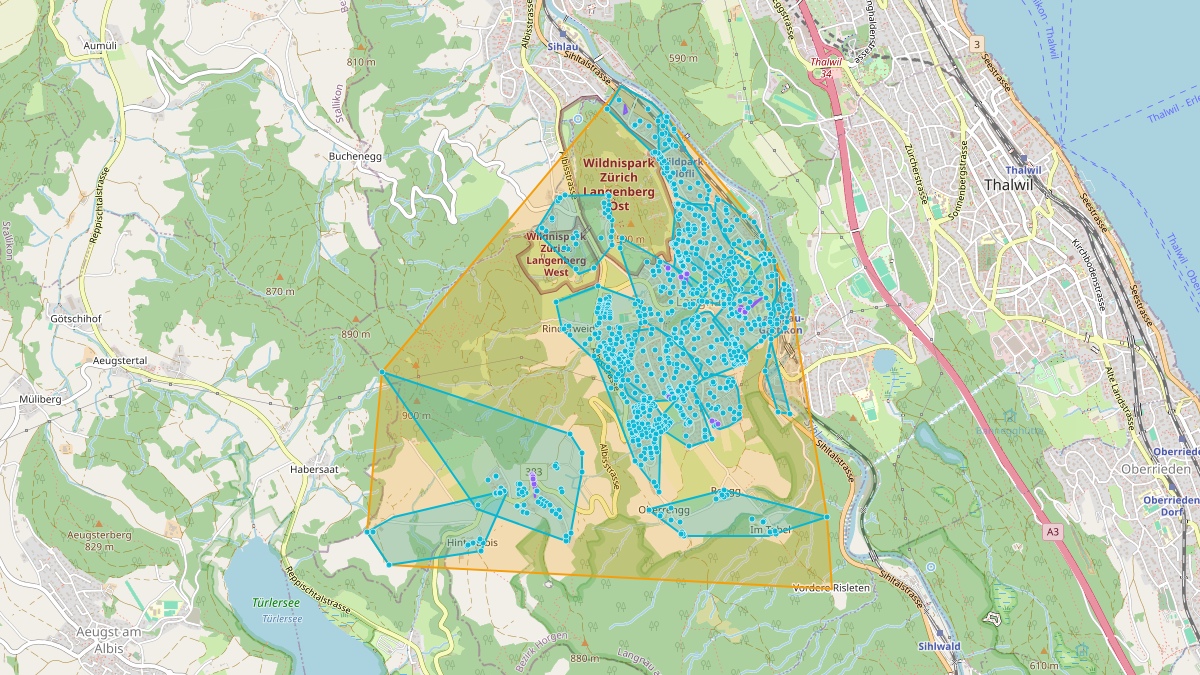 LEG Langnau am Albis (ZH) – Netzgebiet 1