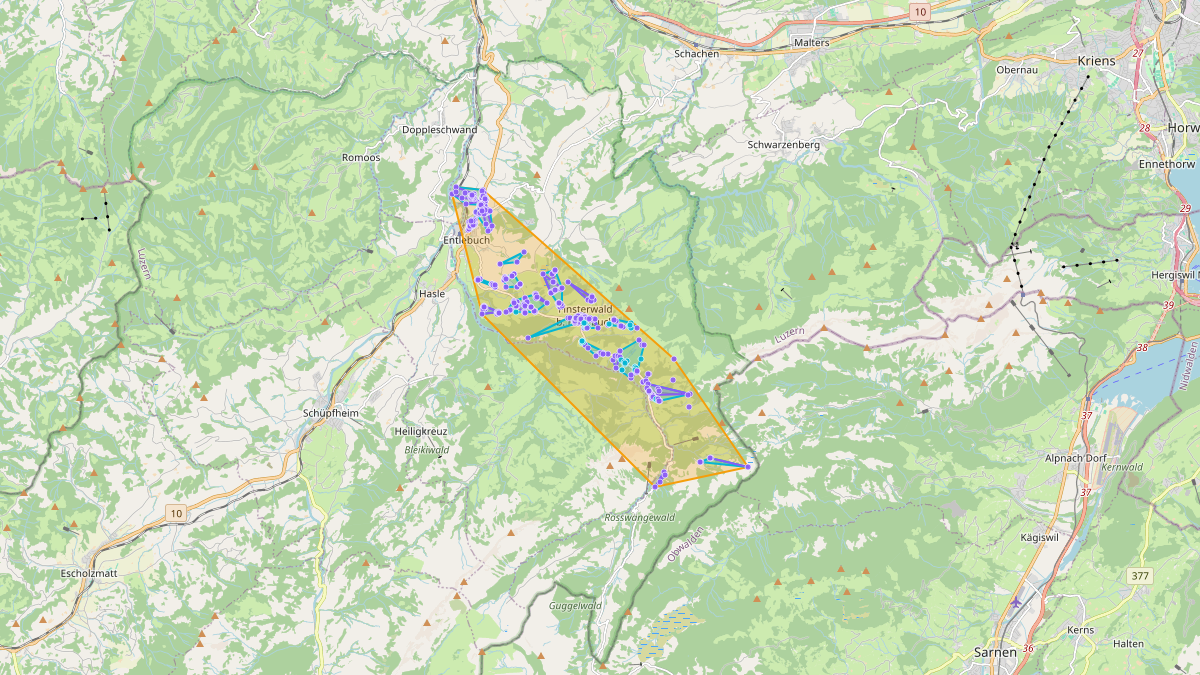 LEG Entlebuch (LU) – Netzgebiet 1