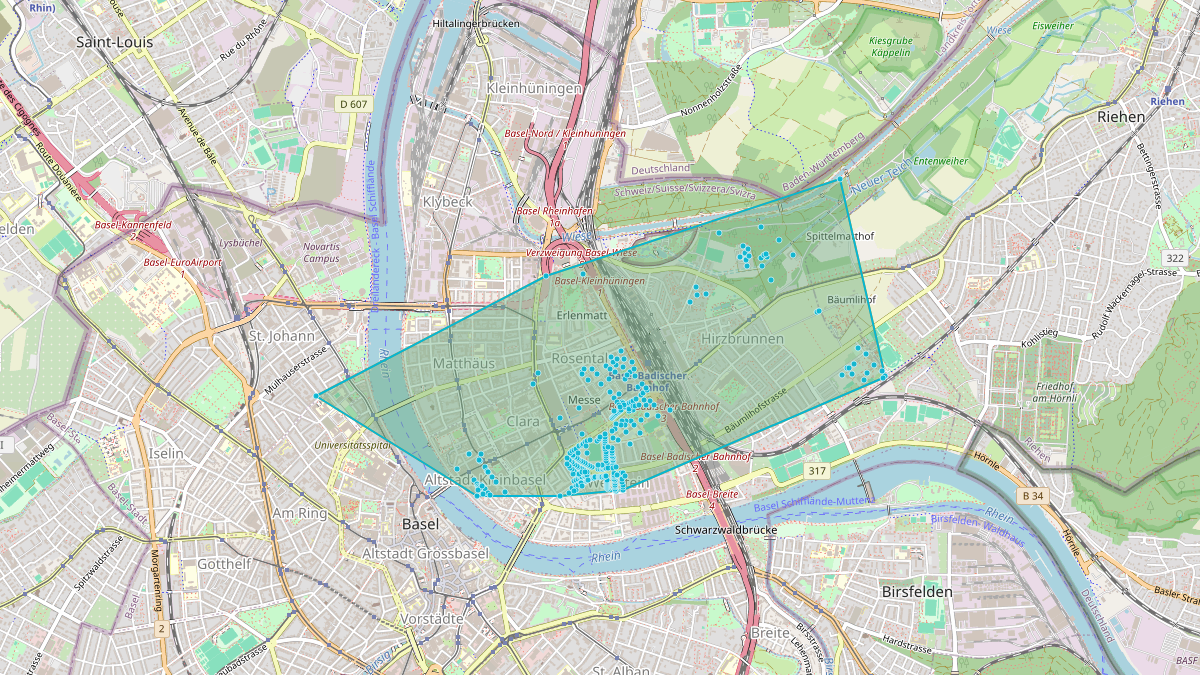 LEG Basel (BS) – Netzgebiet 2