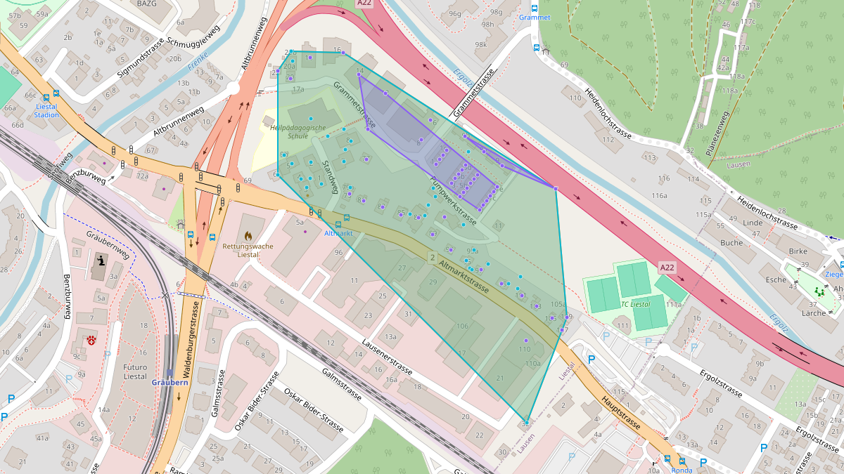 LEG Liestal (BL) – Quartier Grammetstrasse 25, Liestal