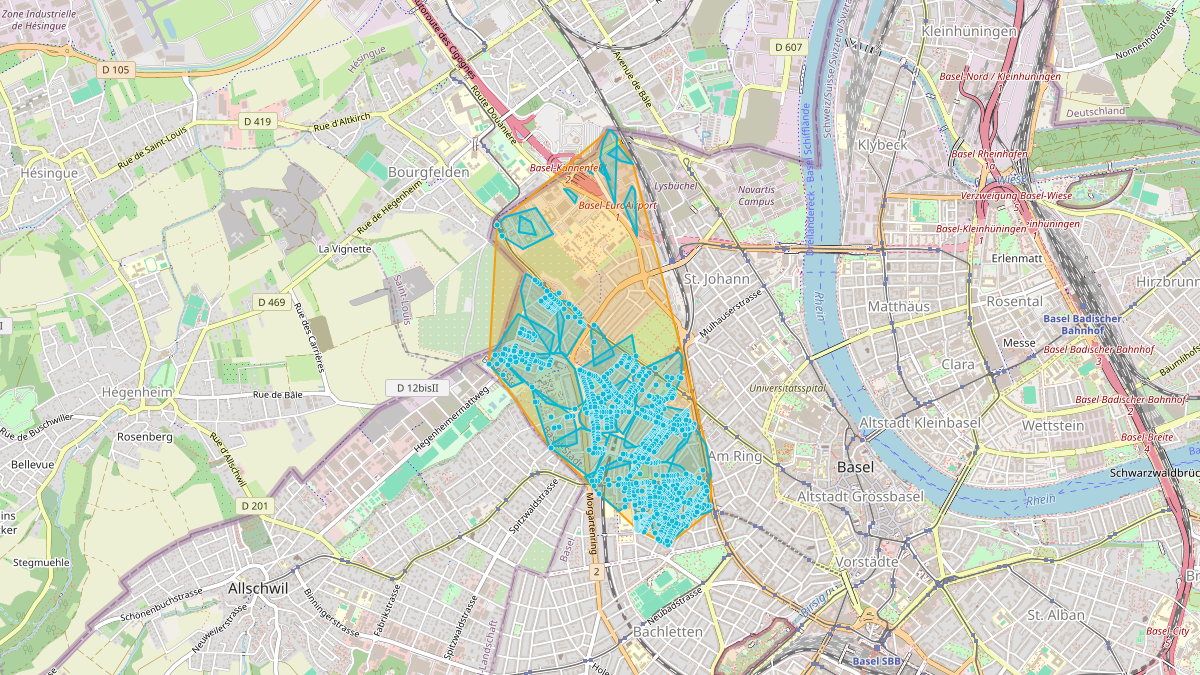 LEG Basel (BS) – Netzgebiet 4
