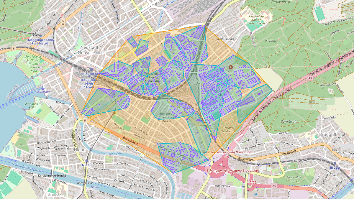 LEG Biel/Bienne (BE) – Netzgebiet 3