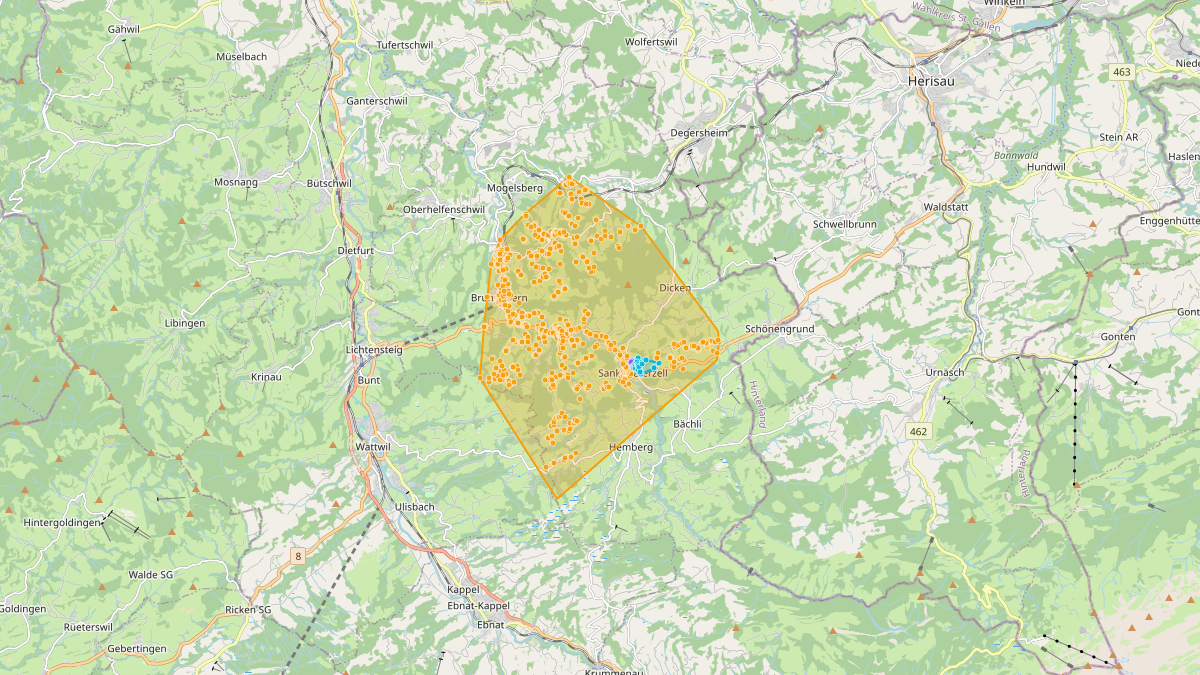 LEG Neckertal (SG) – Netzgebiet 1