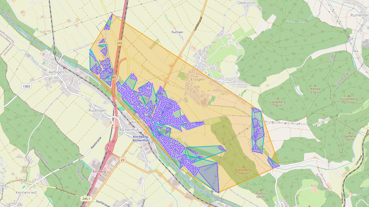 LEG Kirchberg (BE) – Netzgebiet 1