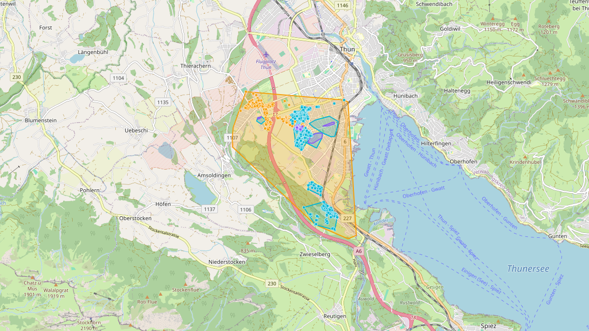 LEG Thun (BE) – Netzgebiet 2