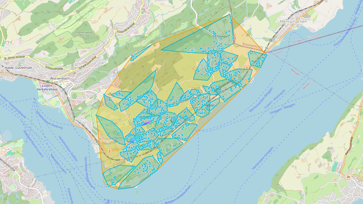 LEG Meggen (LU) – Netzgebiet 1
