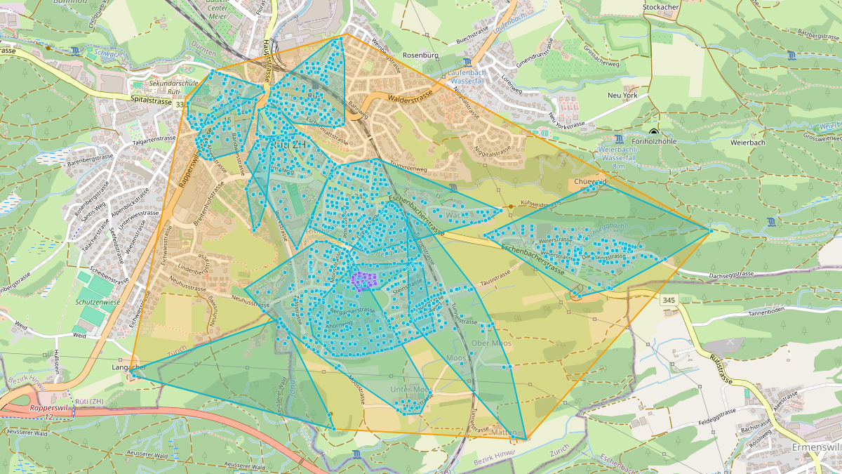 LEG Rüti (ZH) – Unterwerk Rüti (ZH)