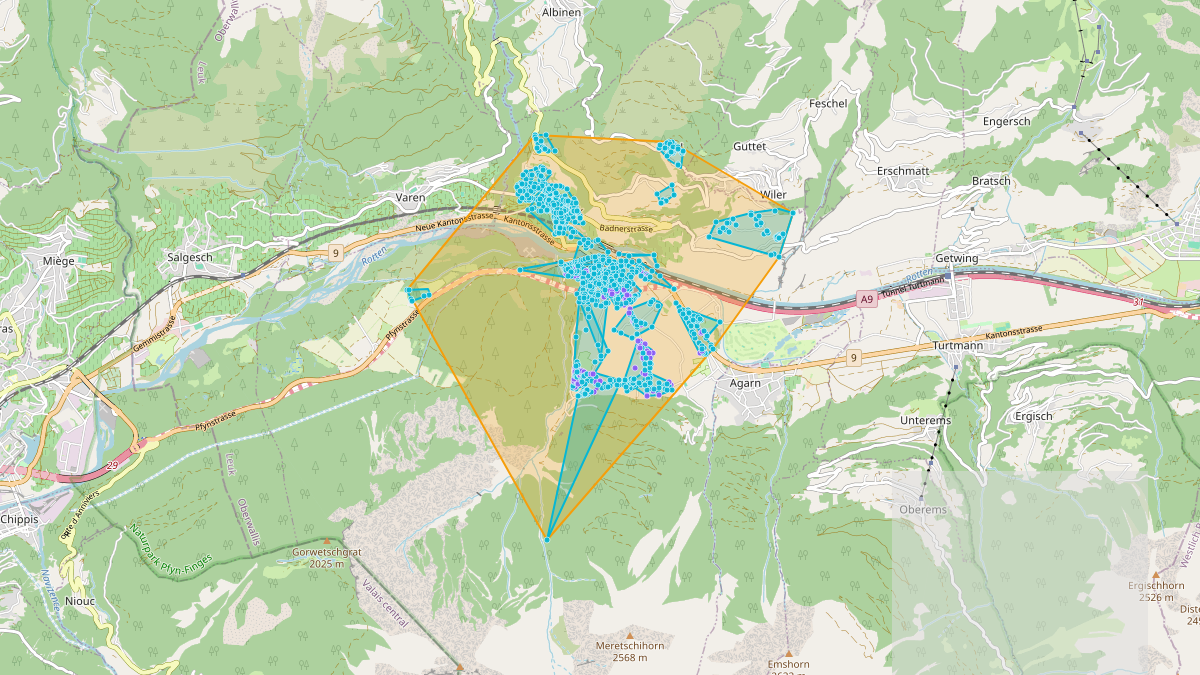 LEG Leuk (VS) – Netzgebiet 1