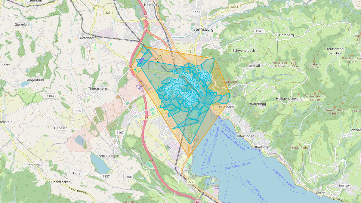 LEG Thun (BE) – Netzgebiet 1