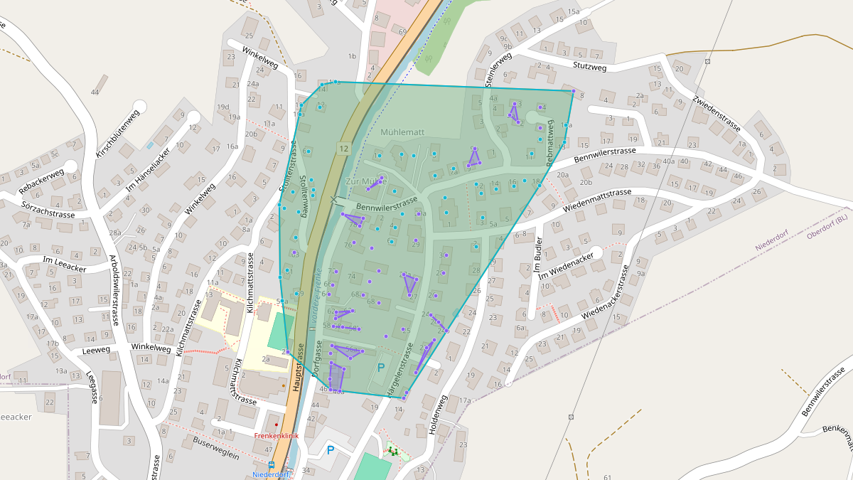 LEG Niederdorf (BL) – Quartier Bennwilerstrasse 8, Niederdorf