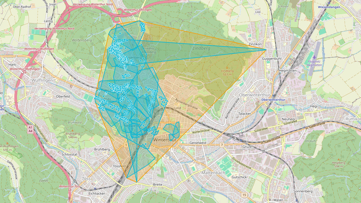 LEG Winterthur (ZH) – Netzgebiet 3