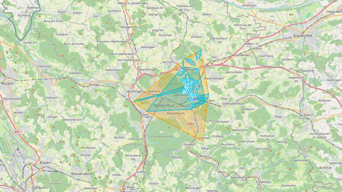 LEG Winterthur (ZH) – Netzgebiet 5