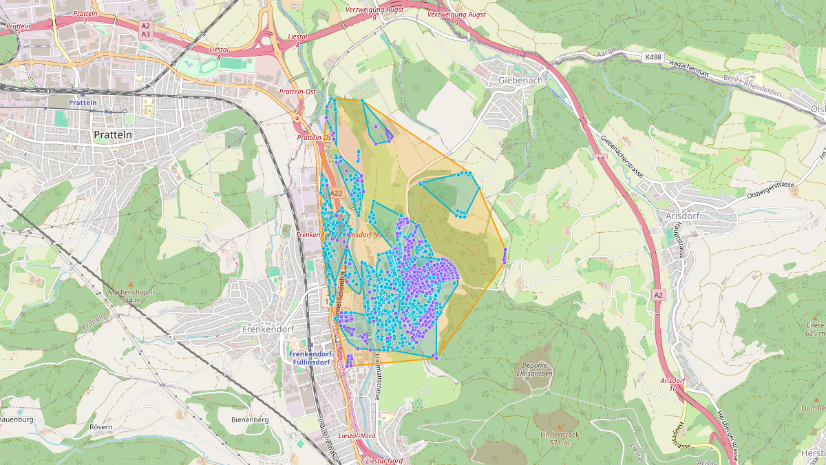 LEG Füllinsdorf (BL) – Netzgebiet 1