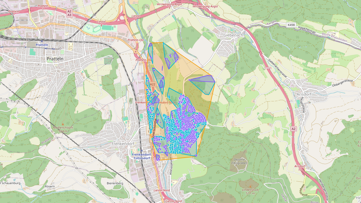 LEG Füllinsdorf (BL) – Netzgebiet 1
