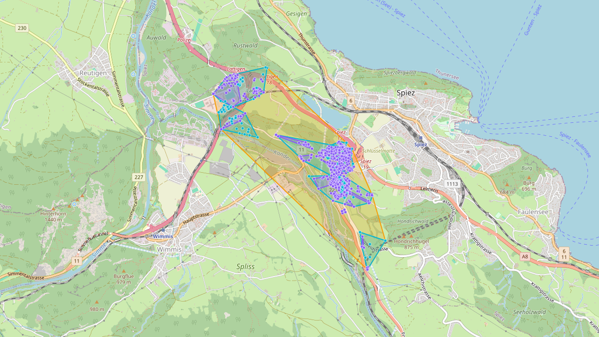 LEG Spiez (BE) – Netzgebiet 2