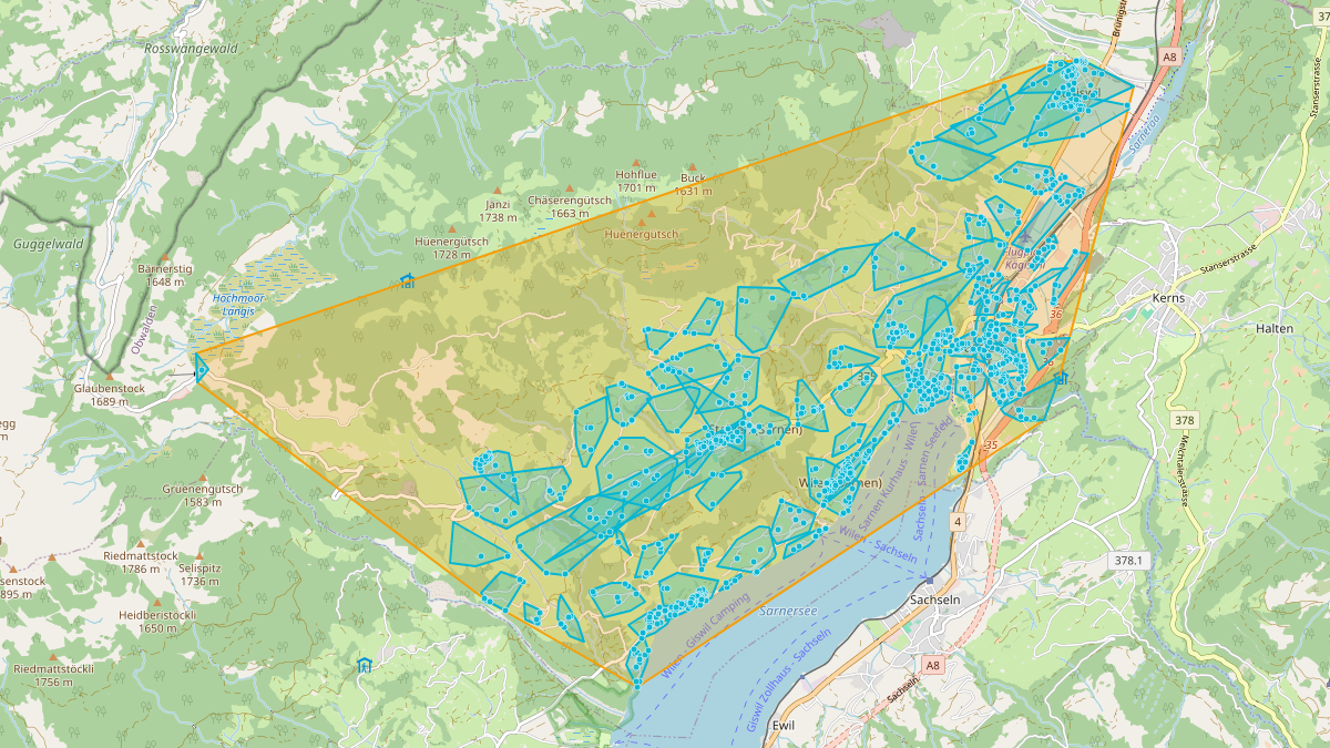 LEG Sarnen (OW) – Netzgebiet 1