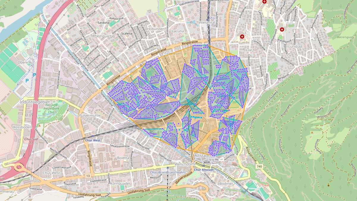 LEG Chur (GR) – Unterwerk Gürtelstrasse 